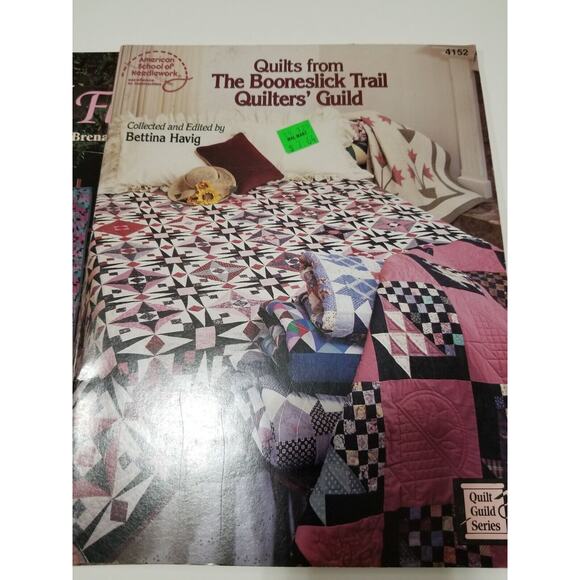 Log cabin quilting/quilts from the boonelick trail item no. 424 - Picture 3 of 6